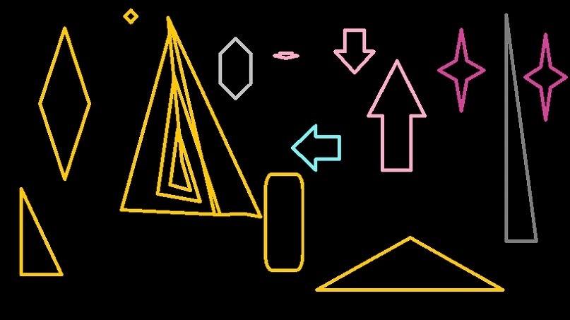  "Многообразие и единство: энергия и движение" картина Маринетт Мортем