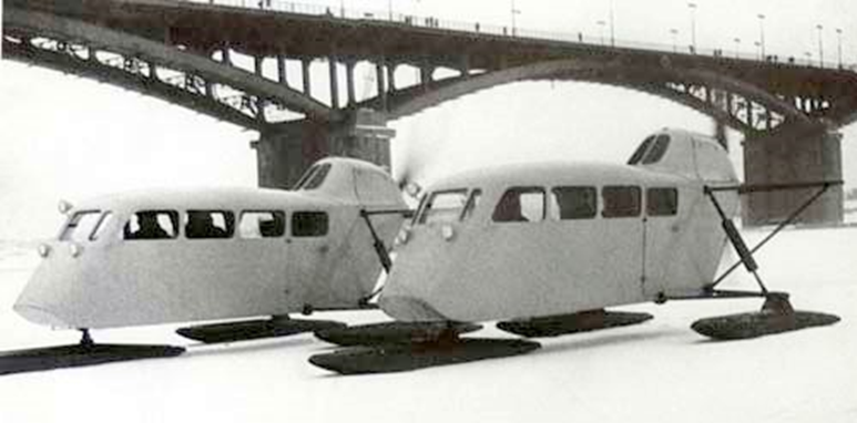 Аэросани КМ-4.