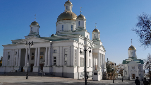 Экскурсионная прогулка по городу Пензе часть первая от набережной Суры до Соборной площади