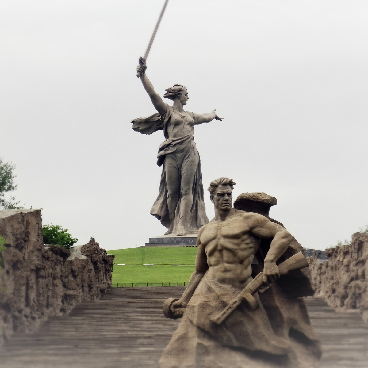 Мамаев Курган. г. Сталинград