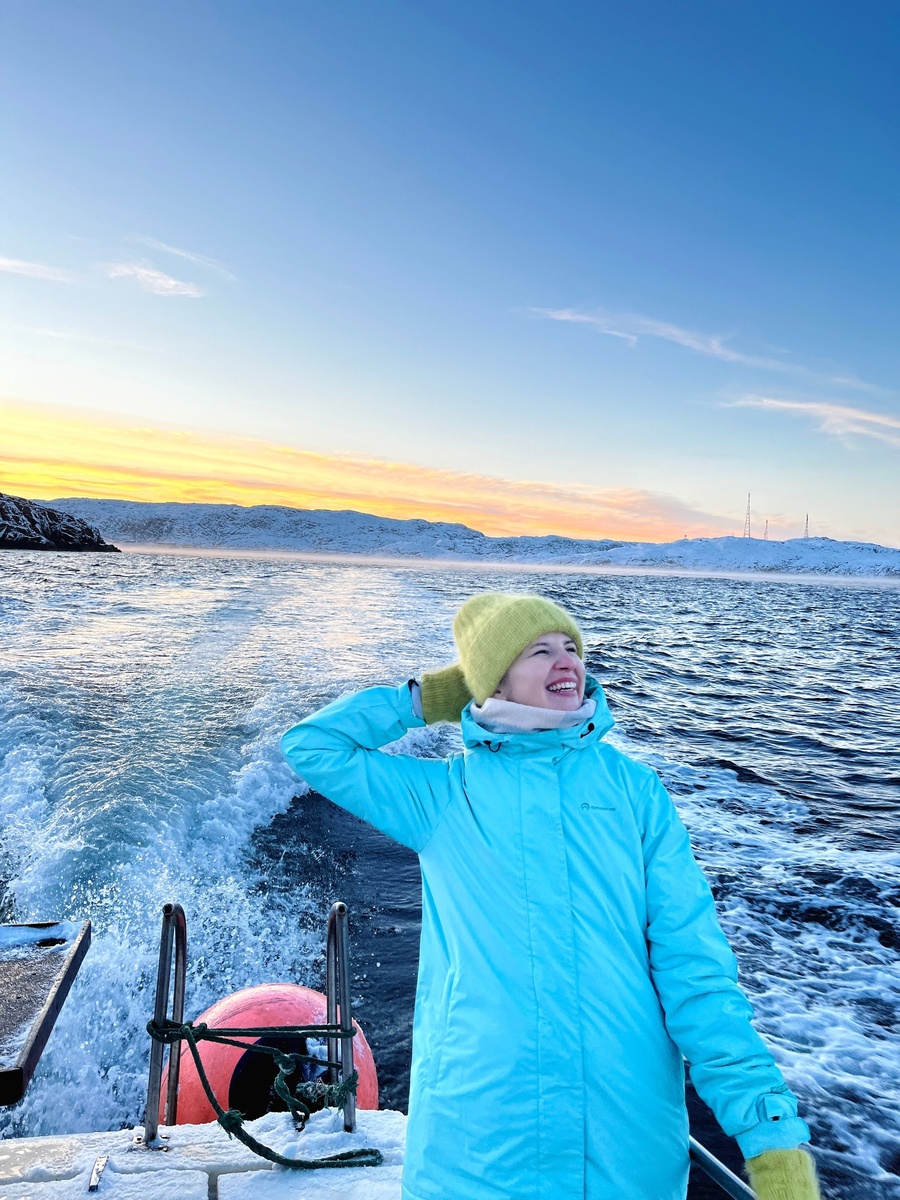 прогулка на катере в бухте Териберки