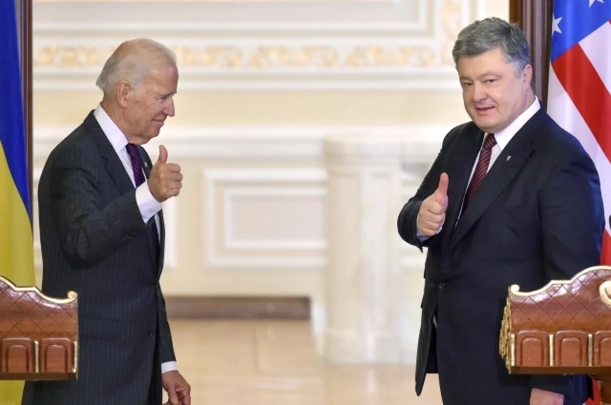    «Страна»: Порошенко записывал свои разговоры с Байденом на диктофон