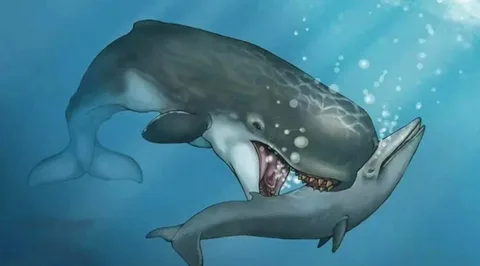 Большому хищнику - большая добыча