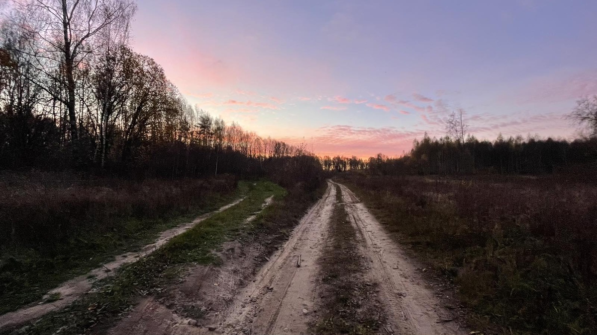 Солнце всходит.