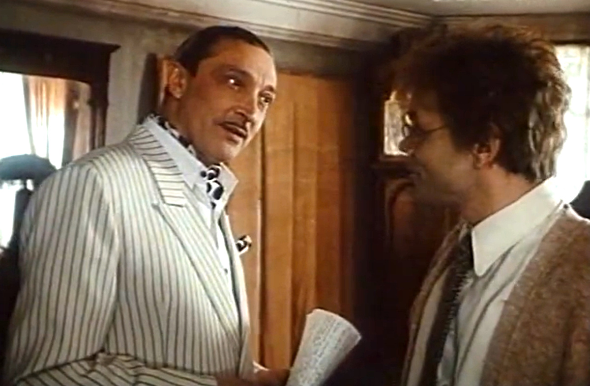 Кадр из кинофильма "Тень, или Может быть, все обойдется", 1991 г., режиссер Михаил Козаков, сценаристы Игорь Шевцов, Михаил Козаков, композитор Владимир Дашкевич (скриншот)