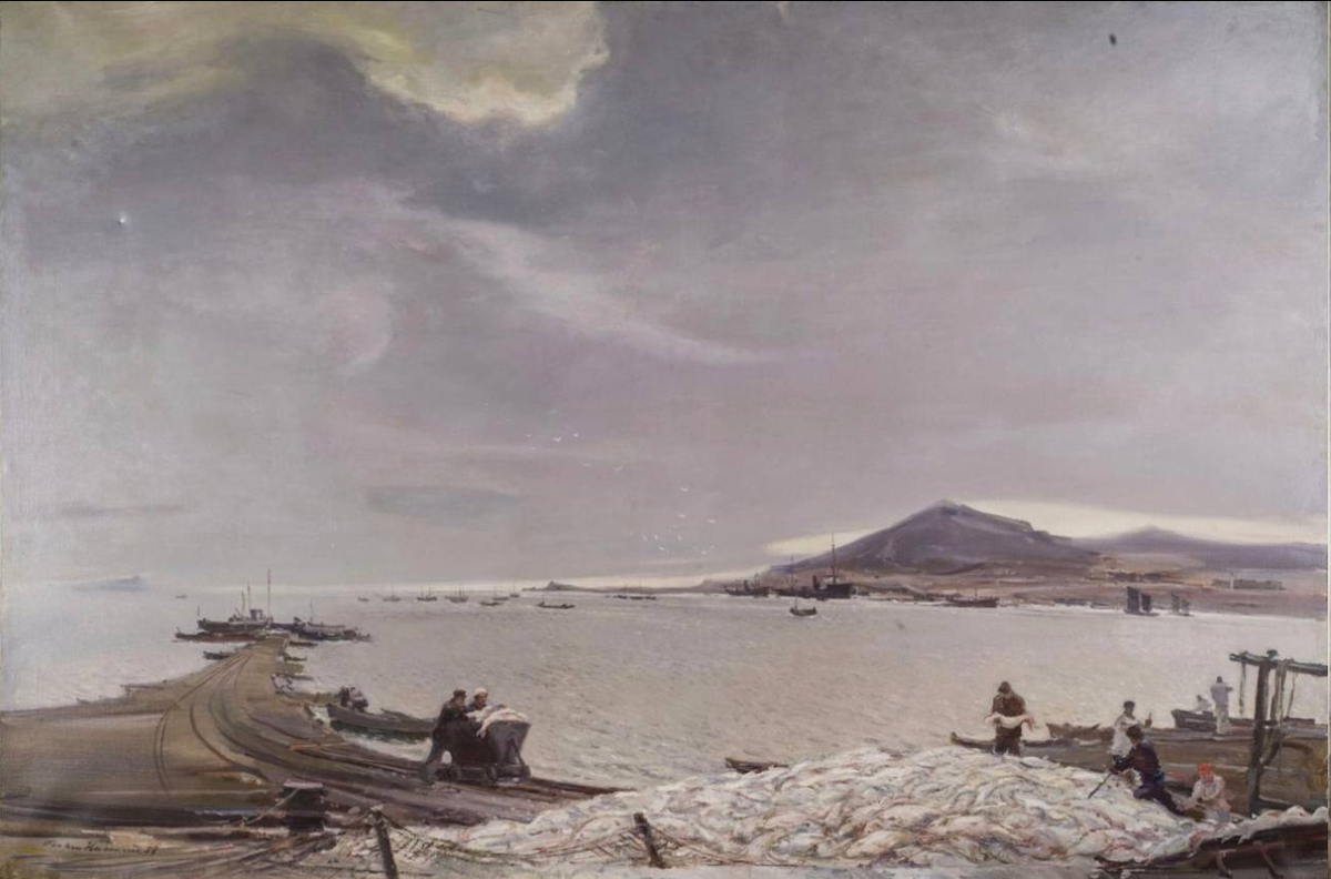 Георгий Нисский. «Улов на Дальнем Востоке». 1938