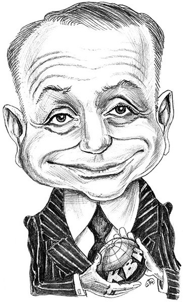 Шарж на ведущего и хозяина КВН (найдено в Яндекс-Картинках) 