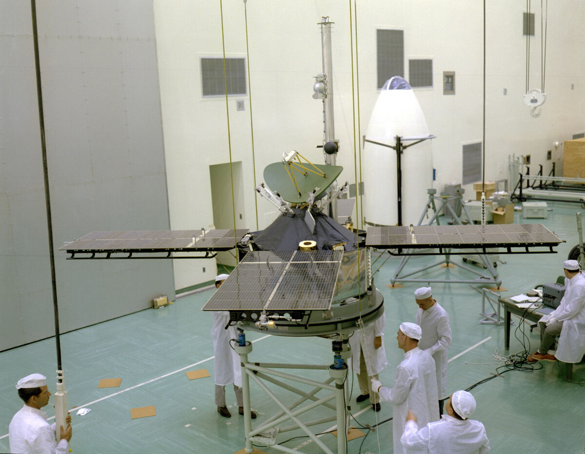Малыш Mariner-4 весил всего 250 килограммов
