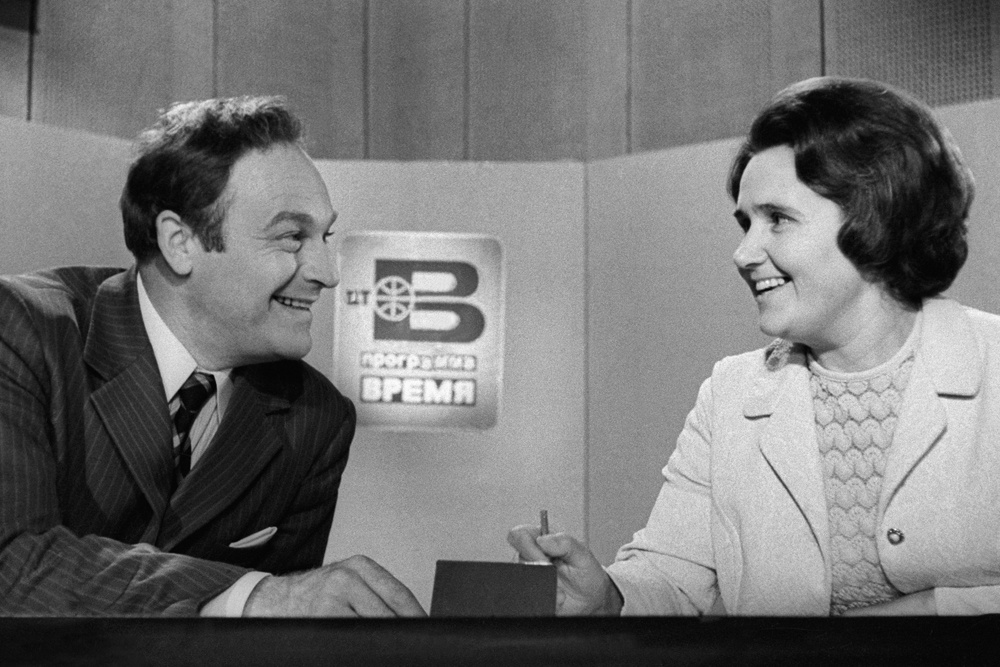 Советские дикторы программы "Время"