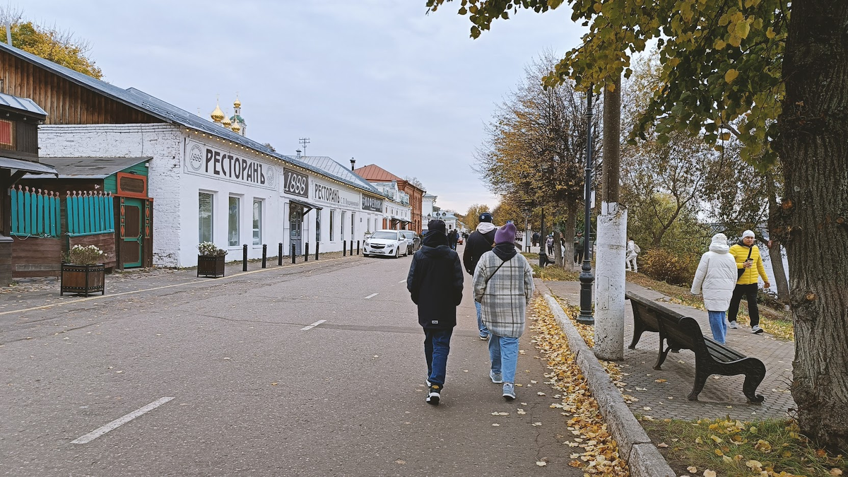 Идём с Сережей по Плёсу