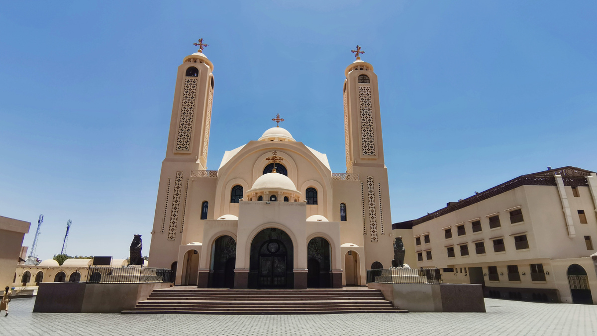 Коптская церковь в Шарм-эль-Шейхе. Фото автора.