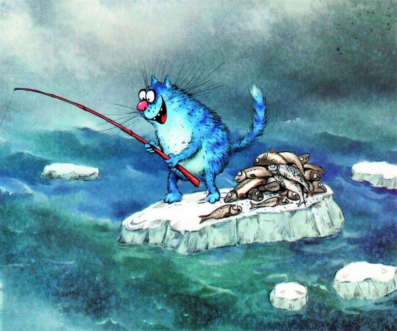 очаровательные коты РИны Зенюк