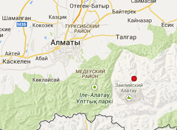 Талгар на карте.  фото: картинки яндекса.