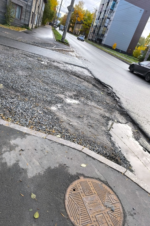    Жители Зареки в Петрозаводске требуют вернуть асфальт на дорогу к домуПодслушано в ПТЗ | Петрозаводск