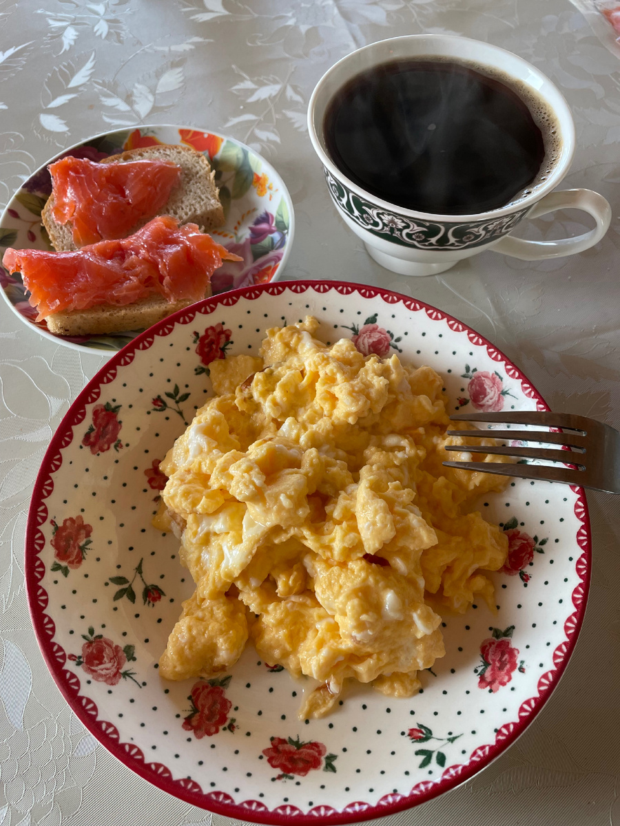 Мой субботний завтрак