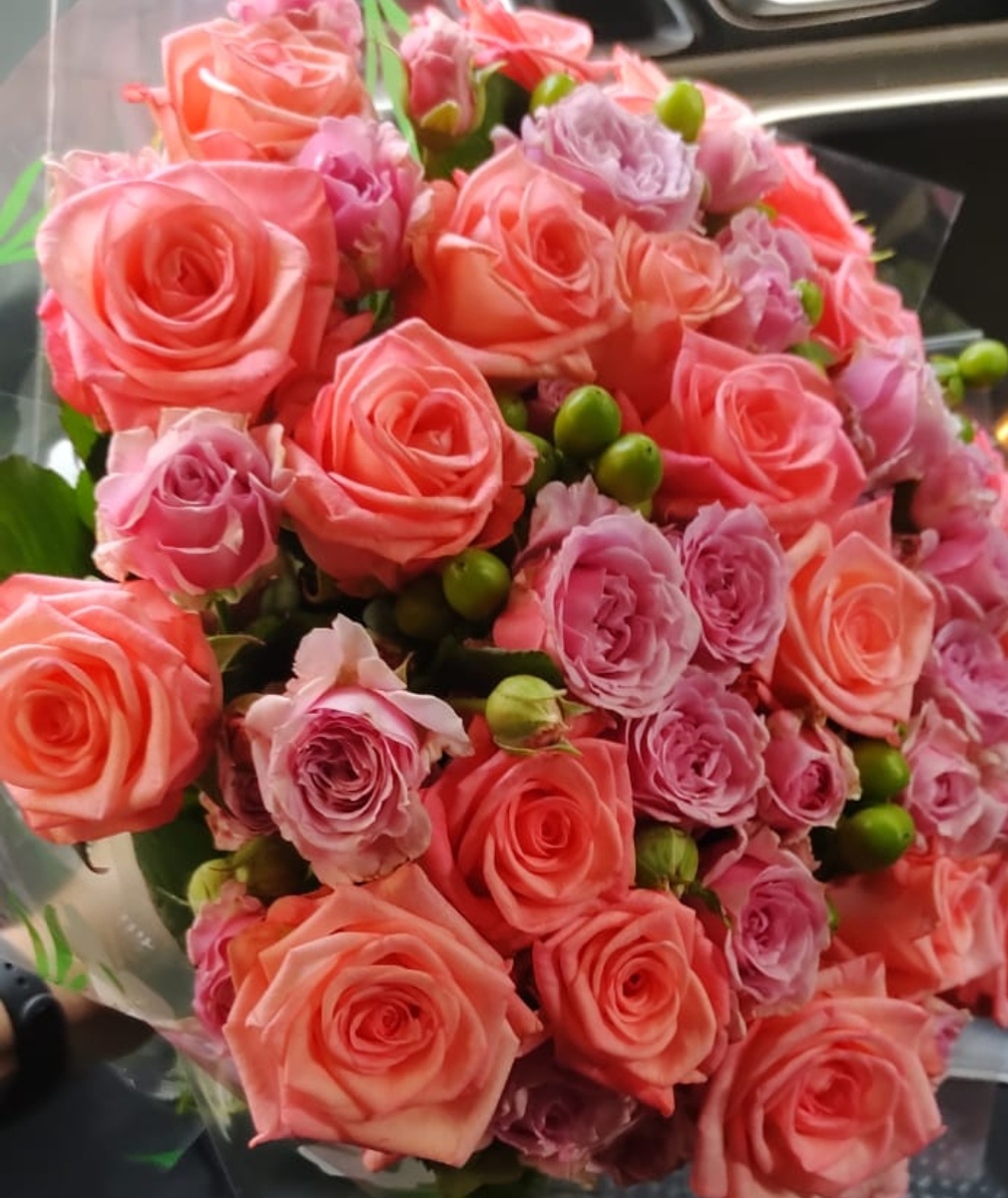 А аромат какой!!! Вот это прям мое - доставлять букеты 😁