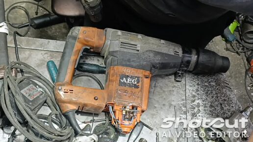 AEG MH 7 G замена якоря. Ставим якорь Milwaukee K 545 E.