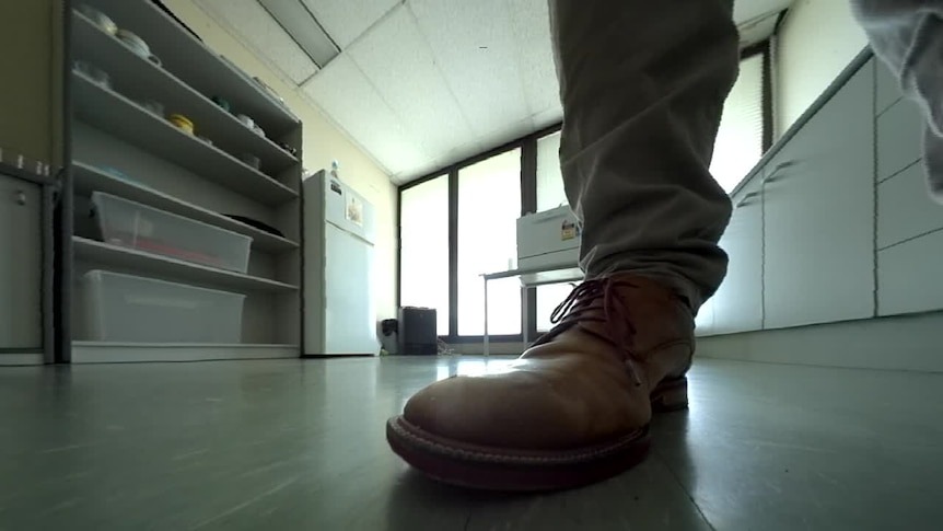 Вид с камеры робота Ecovacs