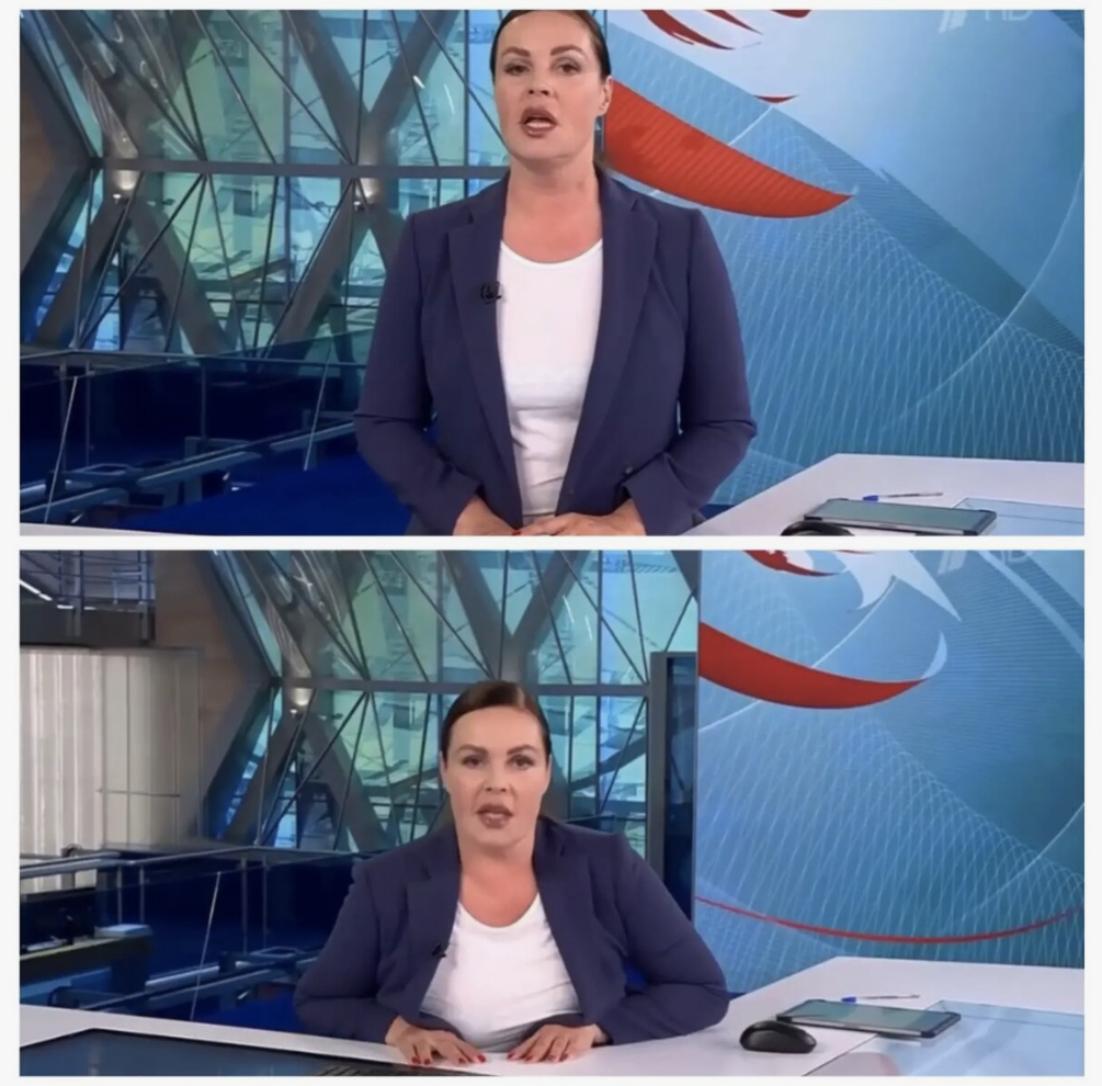 Во время прямого эфира 12 октября у ведущей новостей Первого канала Екатерины Андреевой произошел инцидент — сломался стул