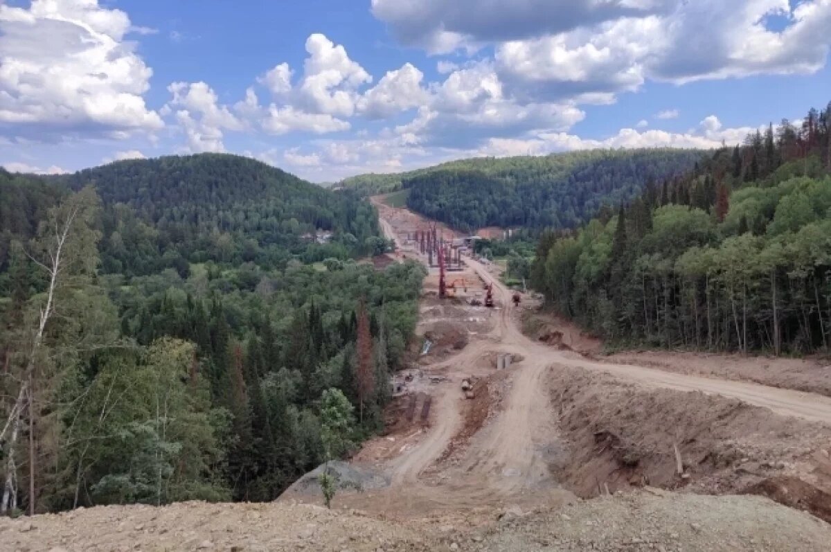    В Ашинском районе до декабря перекроют участок трассы М5-«Урал»