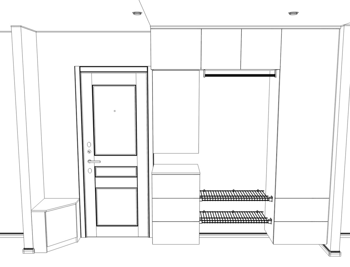 Конструктор шкафа в прихожую
