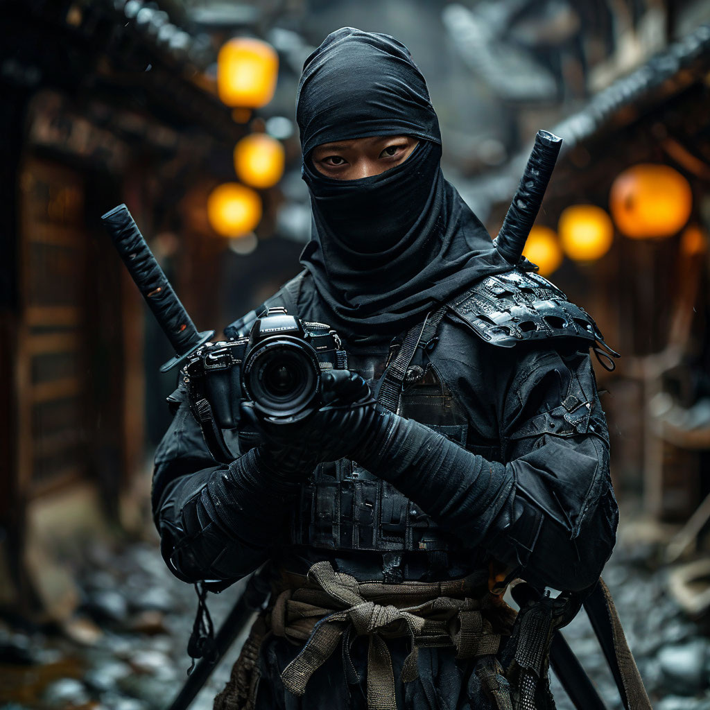 Примерно так вы должны выглядеть когда снимаете репортажку