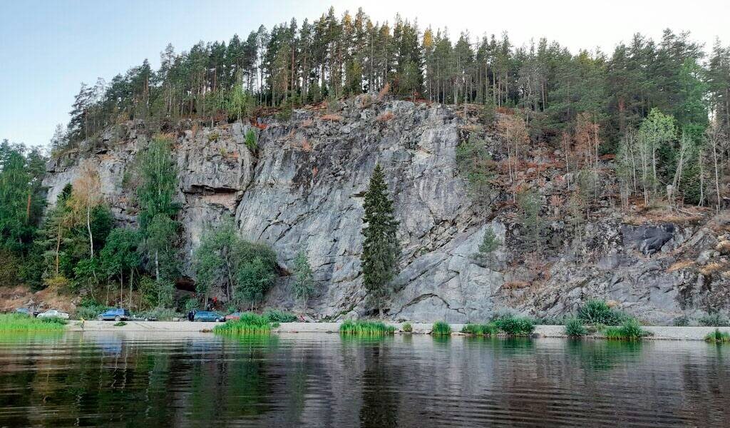 Змеиная гора на Ладожском озере