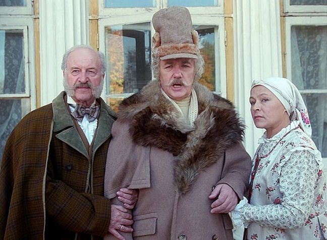 Раиса Рязанова в фильме «Барышня-крестьянка», 1995