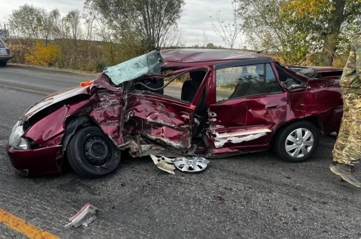    В Воронежской области в ДТП пострадали три человека