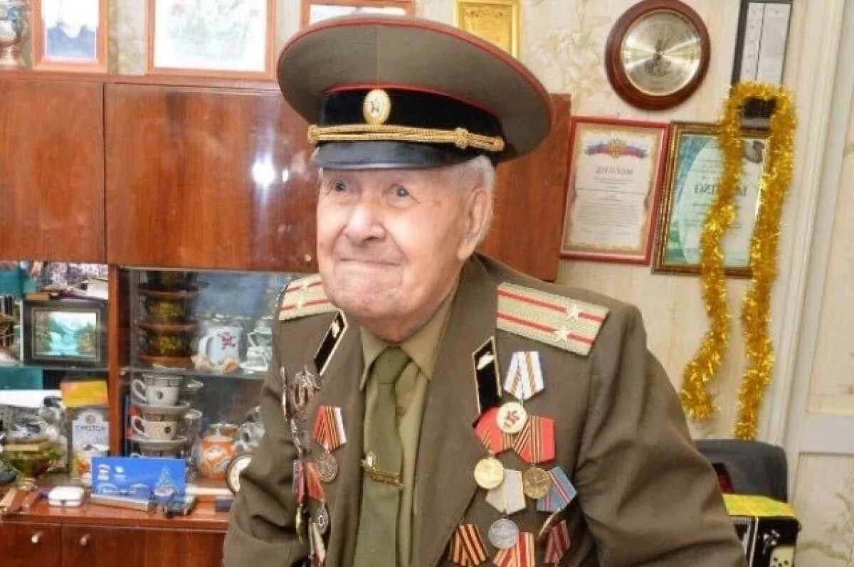    Ветеран Александр Самарин скончался на 105-м году жизни