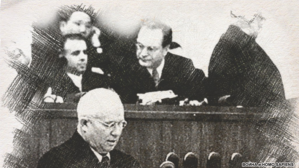 Хрущёв на ХХ съезде КПСС. Рисунок. Сгенерировано нейросетью Kandinsky