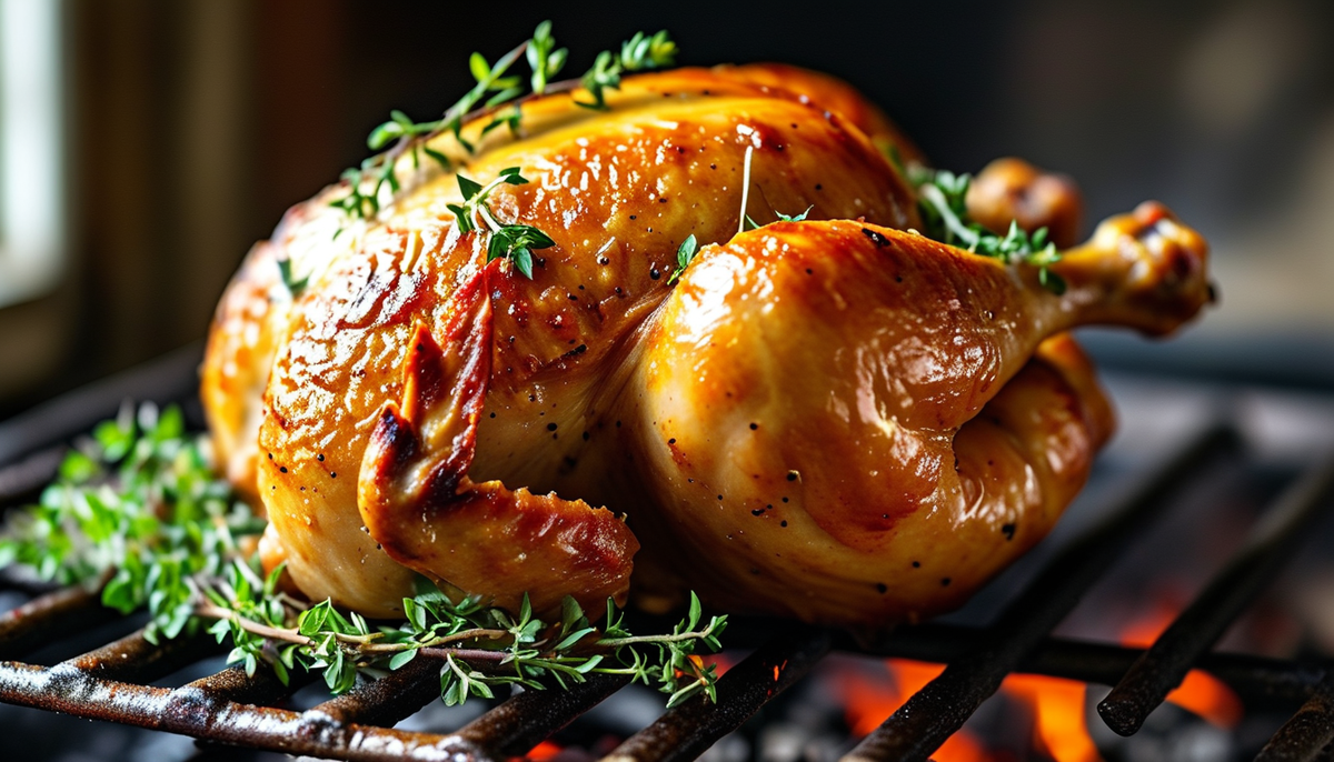 Курочка с тимьяном