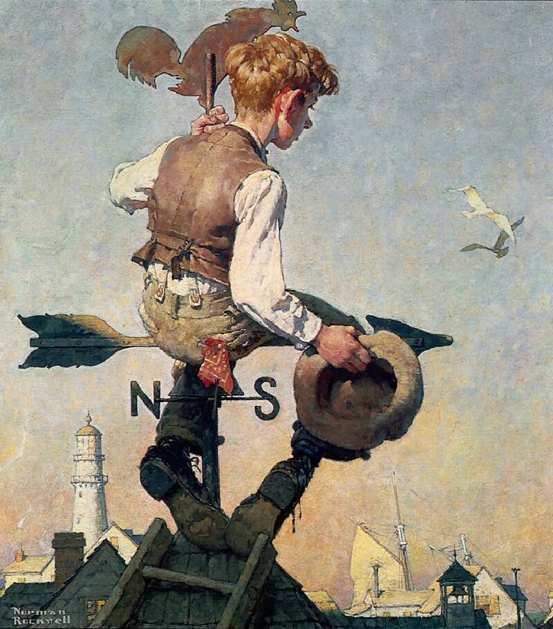 Худ. Norman Rockwell