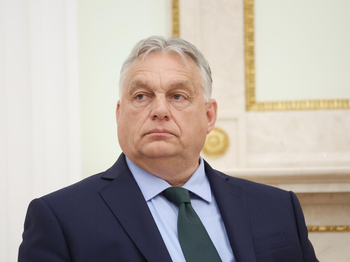    Премьер-министр Венгрии Виктор Орбан© РИА Новости . POOL/Валерий Шарифулин