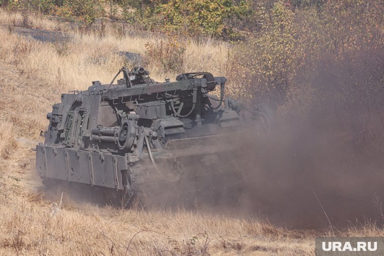 ВС РФ захватили у ВСУ американскую бронированную ремонтно-эвакуационную машину (БРЭМ) М88А2. Фото: Александр Река/ТАСС