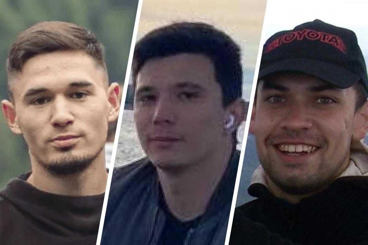 Слева направо: Айгиз, Артем, Руслан. Коллаж опубликован «КП-Уфа»