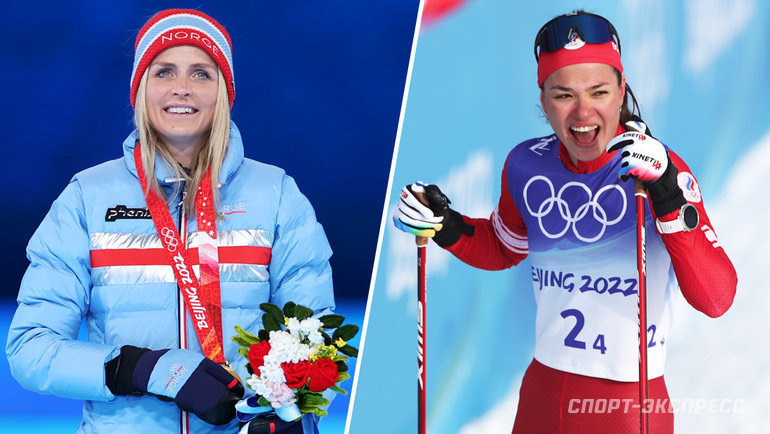    Тереза Йохауг и Вероника Степанова.Getty Images