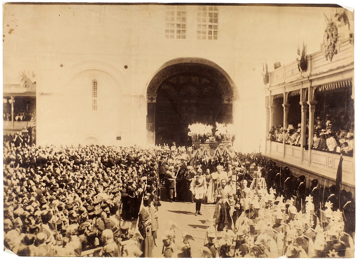 Коронация Николая II Александровича 14 мая 1896 года.