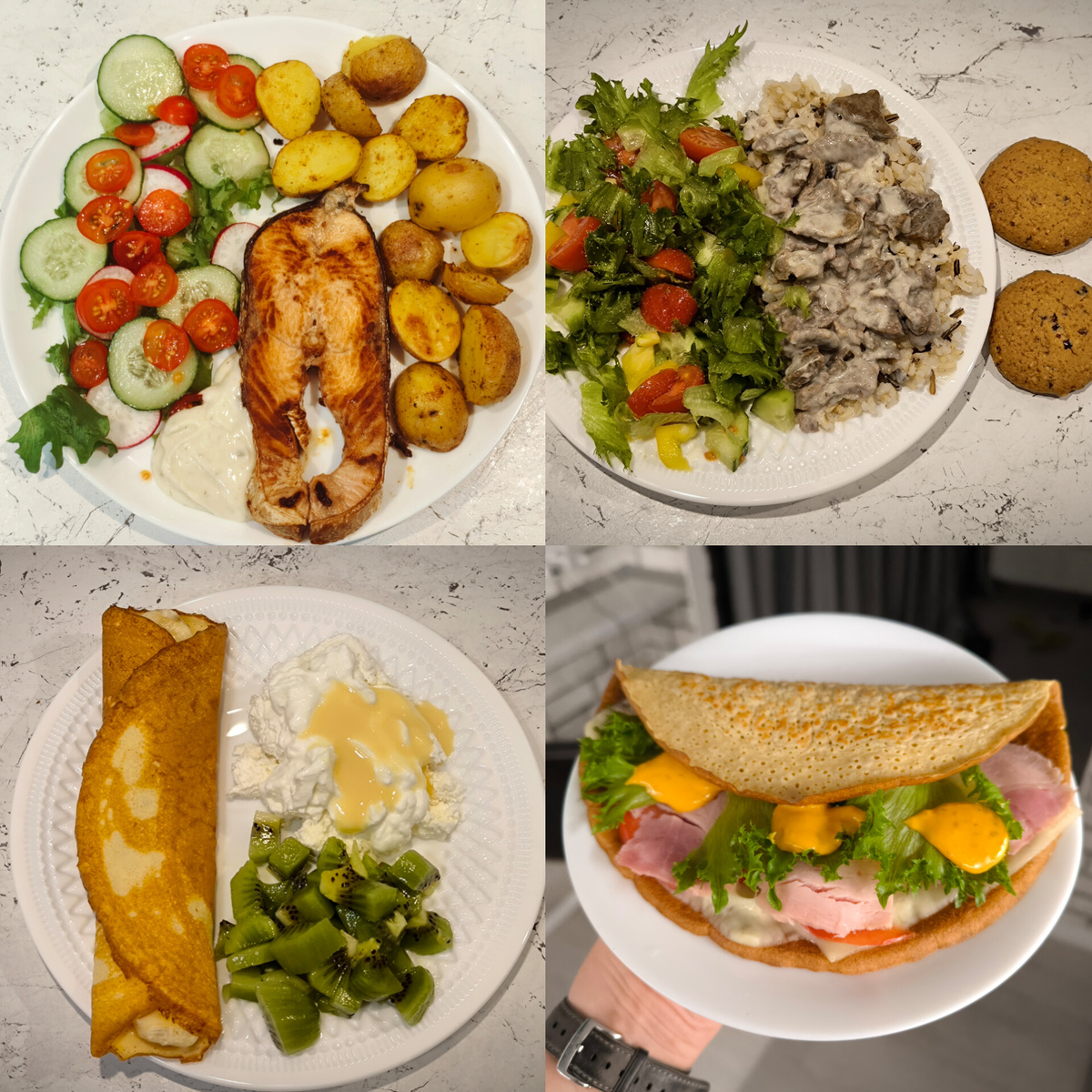 Пример моих рационов.