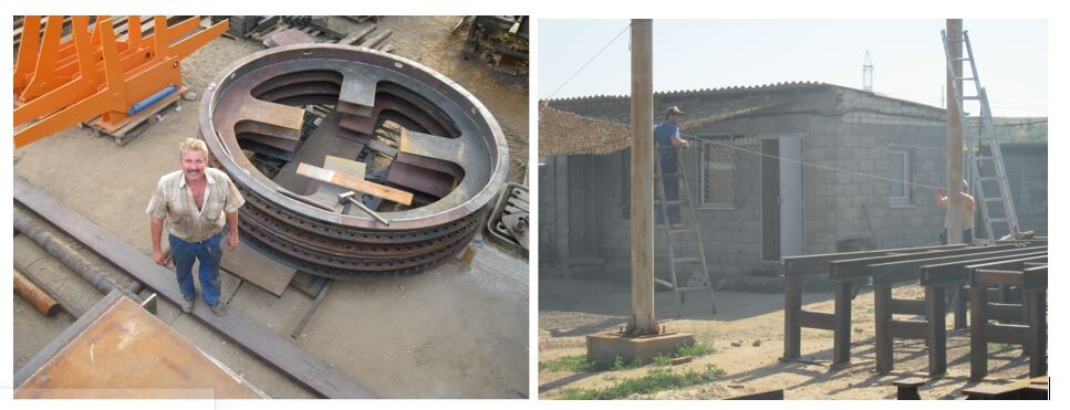 Олег Викторович Букин. Начало строительства завода в пос.Кирова