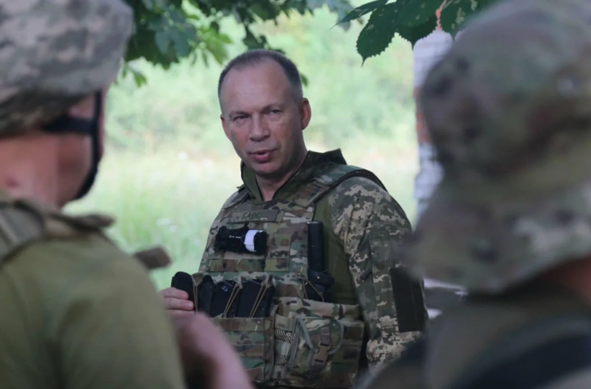 Глава ВСУ Александр Сырский 
