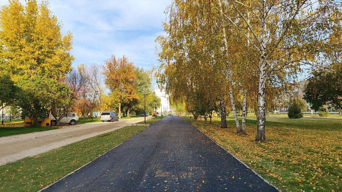  📷    В Бузулуке работы по благоустройству аллеи «Дружба» планируют завершить в ноябре Кристина Просвиркина