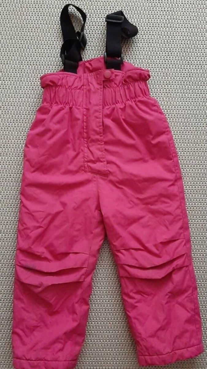 Тёплые детские брюки.