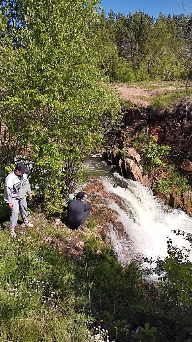 Каменушинский водопад