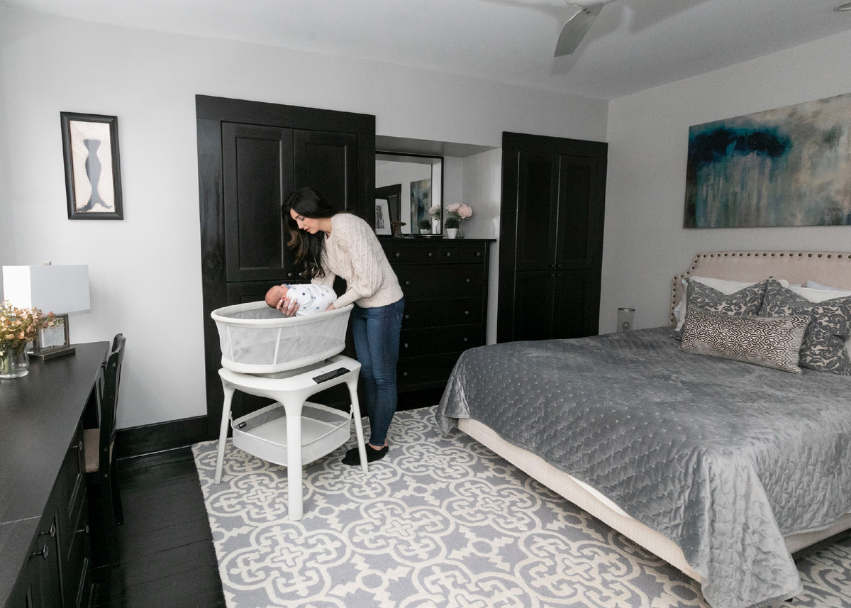 Электронная колыбель для новорожденных 4moms mamaRoo sleep