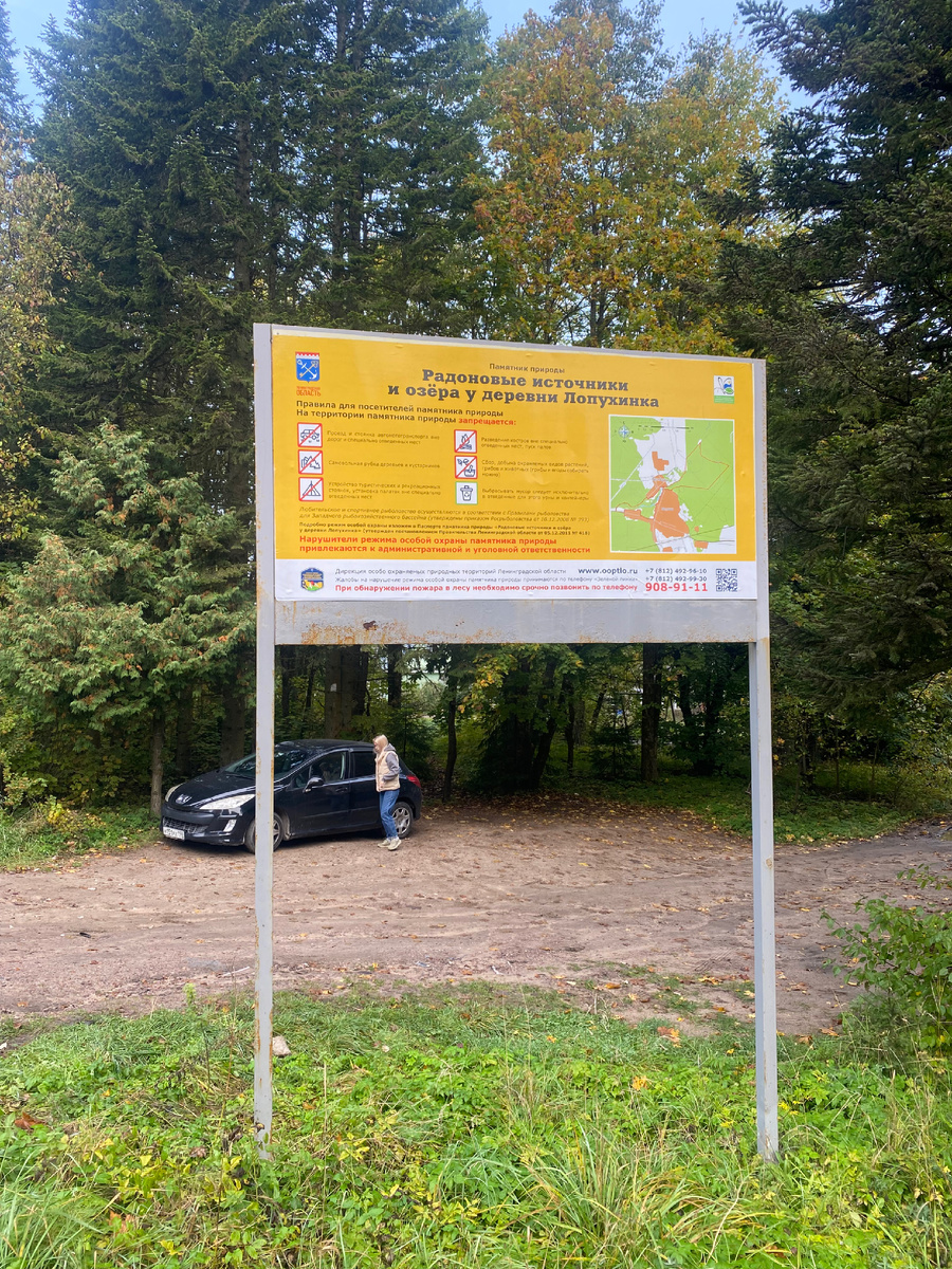 Указатель на дороге.