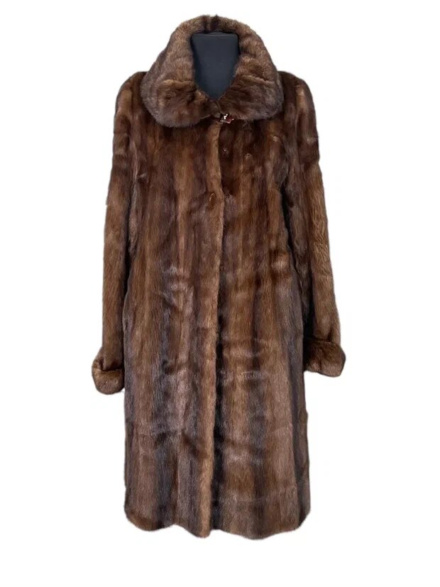 Переделка пальто из норки. Ателье Ирины Берзиной. 