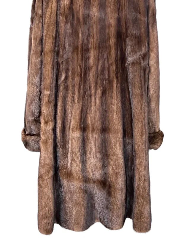 Переделка пальто из норки. Ателье Ирины Берзиной. 