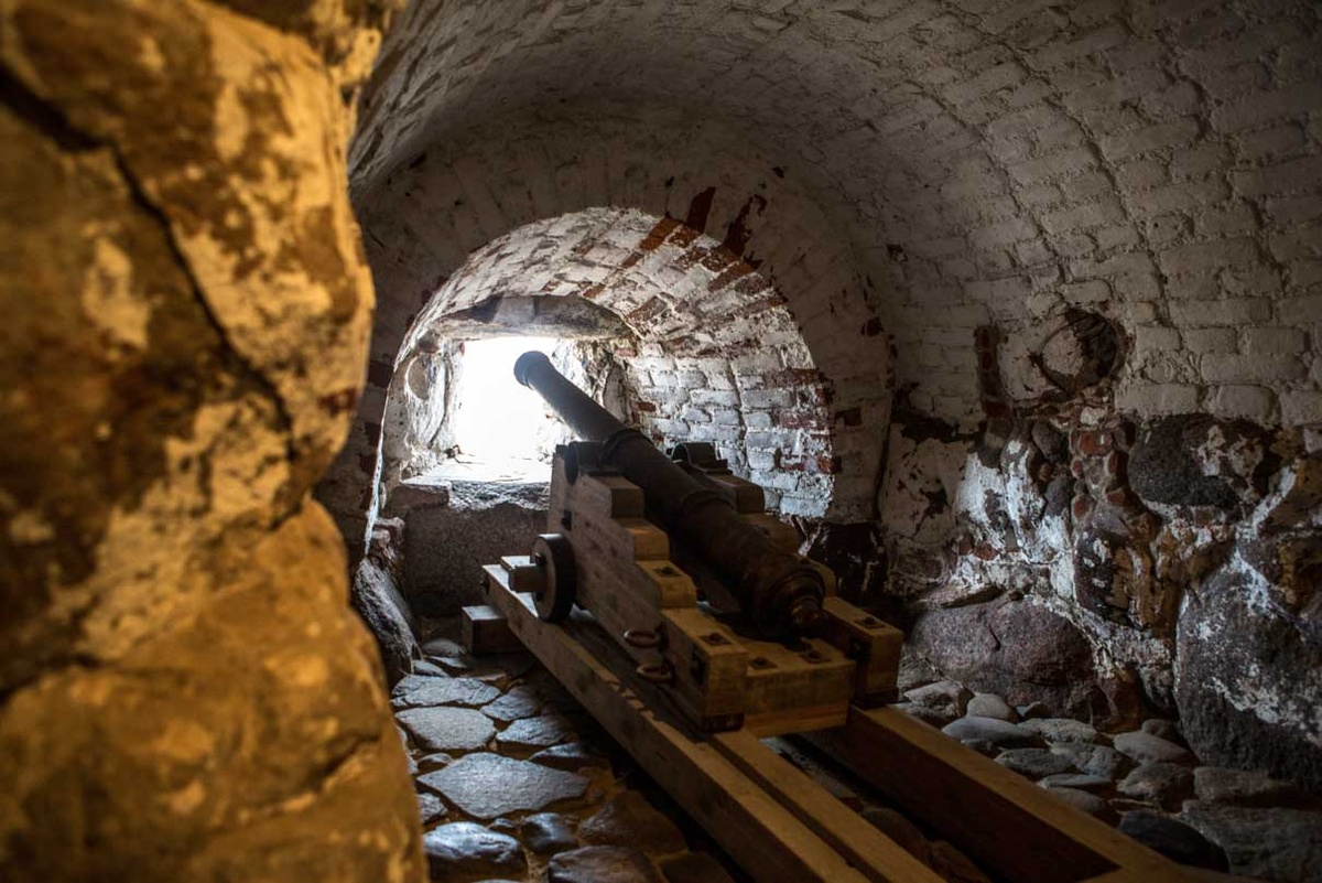 В охранной башне Соловецкого монастыря. Фото: Илья Тимин/РИА Новости