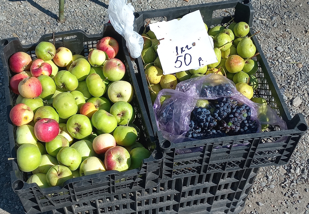 Чем торгуют бабки на улицах Донецка. Фото август-сентябрь-октябрь 2024